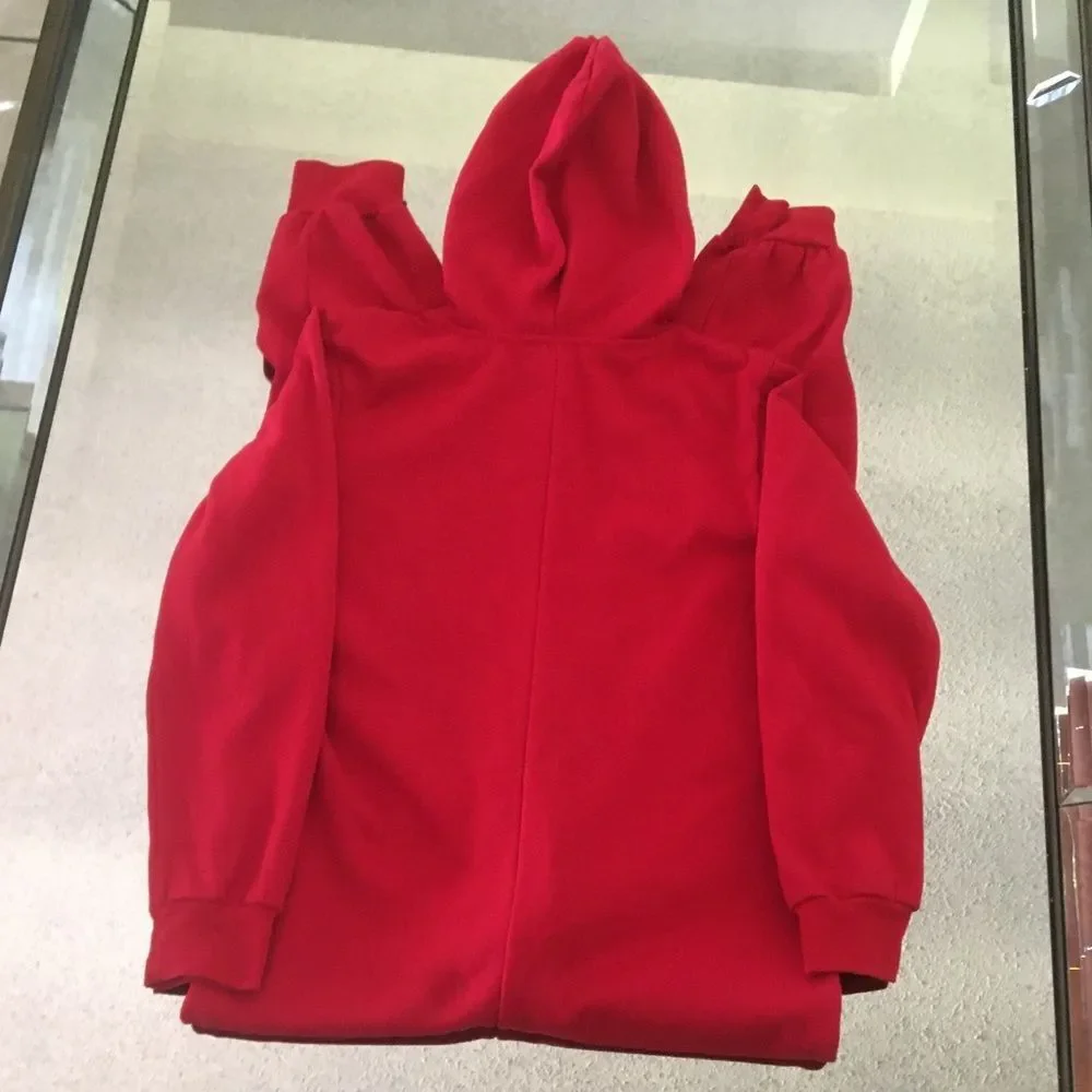 Forever 21 Girls Red #Elfie Onesie